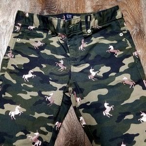 GAP Camouflage Unicorn Pants NWOT